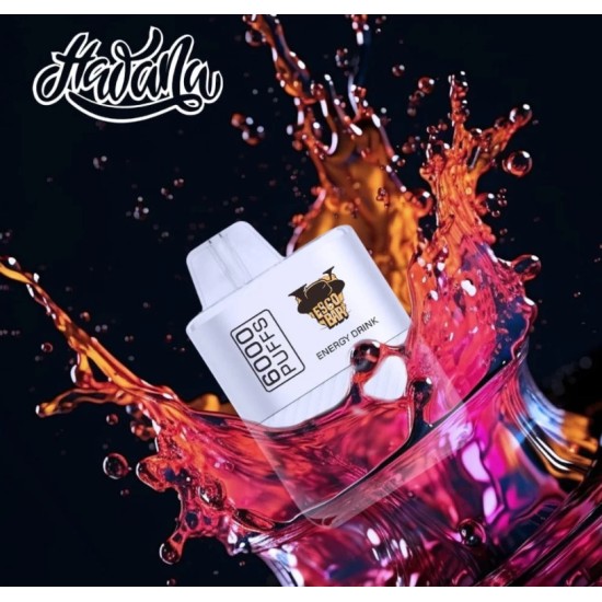 سحبة هوانا ايسكو بار الجاهزة 6000 بف مشروب الطاقة*